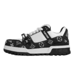 LOUIS VUITTON Trainer Maxi Black and white – 1ACXAQ Casual Shoes