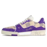 LOUIS VUITTON Trainer Purple – 1AC577 Fashion Sneakers