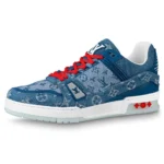 LOUIS VUITTON Trainer Denim blue – 1A8TSK Fashion Sneakers