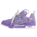 LOUIS VUITTON Skate Purple – 1ACVIO Fashionable sneakers