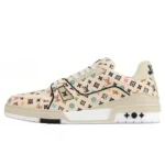 LOUIS VUITTON Trainer Beige – 1ACXBG Fashion Sneakers