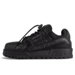 LOUIS VUITTON Trainer Maxi Black – 1ACN15 Casual Shoes
