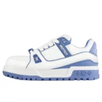 LOUIS VUITTON Trainer Maxi White and Blue – 1ACPQY Casual Shoes