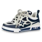 LOUIS VUITTON Skate Blue and white – 1AARRM Fashionable sneakers
