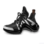 LOUIS VUITTON Arclight Black and silver – 1A67AG Fashionable sneakers