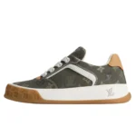 LOUIS VUITTON Tilted Khaki green – 1AJAM1 Casual sneakers