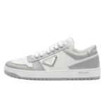 Prada Downtown White –  2EE364 Leather Sneakers