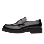 Prada Chocolate Black  –2DE127 Loafers