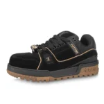 LOUIS VUITTON Trainer Maxi Black – 1ABM30 Casual Shoes